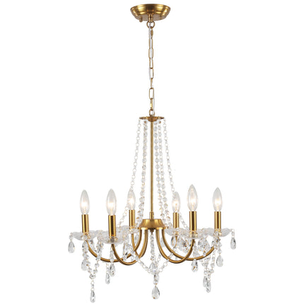 Chandelier Crystal 6 Light