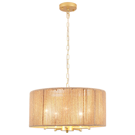 Chandelier Rope Shade 5-Light