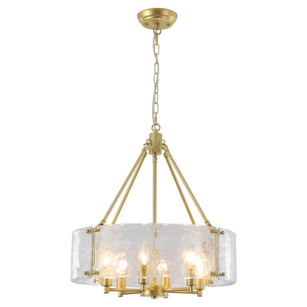 Chandelier Glass Candle 6-Light