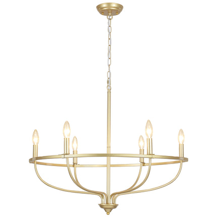 Chandelier Iron Ring 6-Light