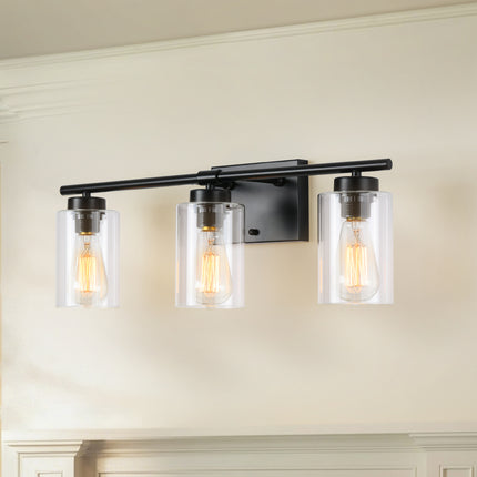 Wall Sconce Glass Shade 3-Light