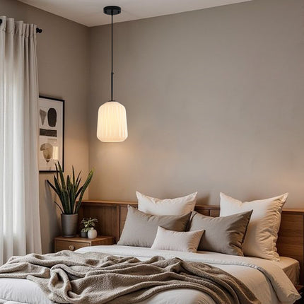 Pendant Light Milky White Glass Shade