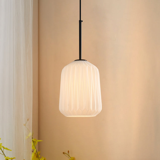 Pendant Light Milky White Glass Shade
