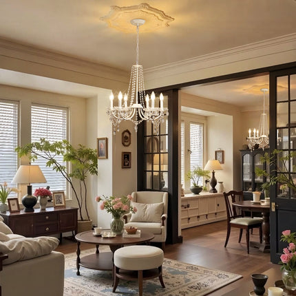 Chandelier Crystal 6 Light