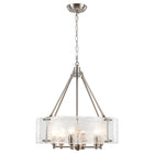 Chandelier Glass Candle 6-Light