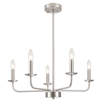 Chandelier Iron Candle 5-Light