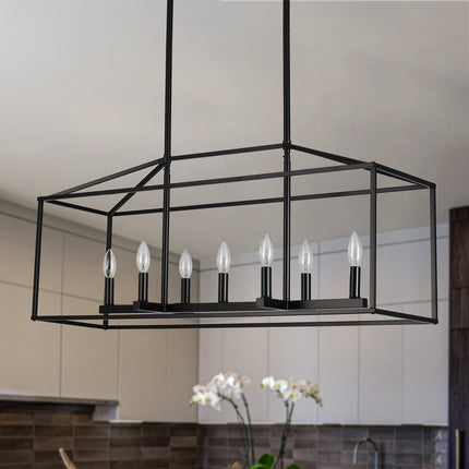 Island Light Geometric Linear 7 Light