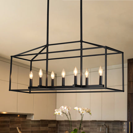 Island Light Geometric Linear 7 Light