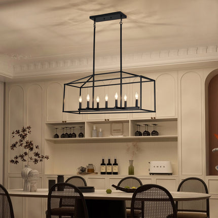 Island Light Geometric Linear 7 Light