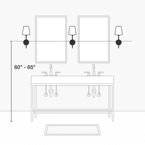 <strong>Beside a Bathroom Mirror</strong>